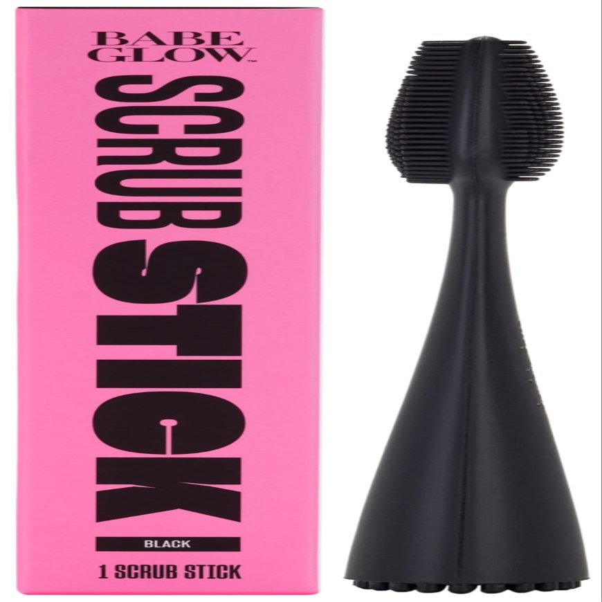 Babe Original Babe Glow Scrub Stick for Softer Skin and Lips, Exfoliates, Anti-Bacterial, and Eco-Friendly