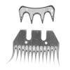 2Pcs Sheep Shears Blades Carbon Steel 13 Tooth Sheep Shears Curved Tooth Blade 7mm Teeth Spacing Wool Clipper Comb Cutter Trimmer for Skilled Workers view 1