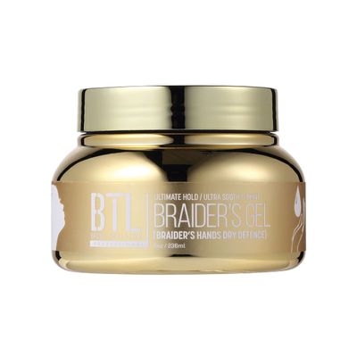 BTL Braider's Hands Dry Defense Ultimate Hold Conditioning Gel 8 OZ (BTLG04-08)