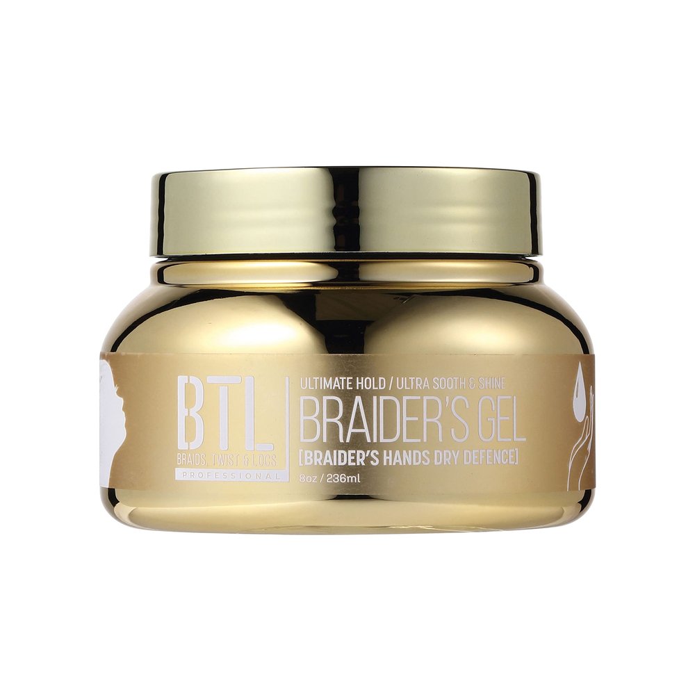 BTL Braider's Hands Dry Defense Ultimate Hold Conditioning Gel 8 OZ (BTLG04-08)