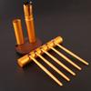 5pcs Professional Travel Portable Mini Eye Makeup Brushes Set Smudge Eyeshadow Eyeliner Eyebrow Brush Lip Make Up Brush Kit (black) view 3