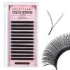 Arison Lashes YY Eyelash Extension Y Lashes C Curl Mix Tray Premade Fans Volume Y Shape Faux Mink Matte 12 rows Cluster pre Fanned Soft Eye Lashes(YY-0.07-C-15mm) view 1
