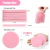 360+1 Count Compressed Facial Sponges, Luxiv Round Face Sponge Professional Compressed Makeup Removal Sponges for Estheticians Wash Face Sponge Compress Exfoliating Spa Pads with Portable Case (Pink) view 2