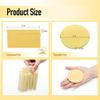 360+1 Count Compressed Facial Sponges, Luxiv Round Face Sponge Professional Compressed Makeup Removal Sponges for Estheticians Wash Face Sponge Compress Exfoliating Spa Pads With Portable Case view 2