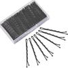 240 Pcs Bobby Pins Black, MORGLES 2.2 Inches Bobby Hair Pins for All Hair with Box view 1