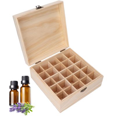 Essential Oil Storage Box Case, Essential Oil Storage, Pine Detachable Portable Essential Oil Case for Home Travel