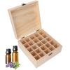 Essential Oil Storage Box Case, Essential Oil Storage, Pine Detachable Portable Essential Oil Case for Home Travel view 1