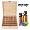 Essential Oil Storage Box Case, Essential Oil Storage, Pine Detachable Portable Essential Oil Case for Home Travel view 3