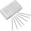 MORGLES 240PCS Silver Bobby Pins with a Box 2.2 Inches Bobby Pins for Gray Hair view 1