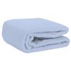 100% Egyptian Cotton 3-Piece Egyptian Cotton Massage Table Sheet Set - Premium Facial Bed Cover - Includes Flat and Fitted Sheets with Face Cradle Cover - Light Blue view 4