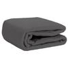 100% Egyptian Cotton 3-Piece Egyptian Cotton Massage Table Sheet Set - Premium Facial Bed Cover - Includes Flat and Fitted Sheets with Face Cradle Cover - Dark Grey view 4