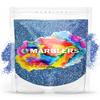MARBLERS Holographic Glitter [Holo Denim] 3oz (85g) | Fine | Non-Toxic, Vegan, Cruelty-Free | Face, Body, Eyeshadow, Hair, Festival, Party Makeup | Nail Art, Polish | Resin, Tumbler, Slime, Craft view 1