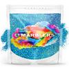 MARBLERS Holographic Glitter [Holo Maui] 3oz (85g) | Fine | Non-Toxic, Vegan, Cruelty-Free | Face, Body, Eyeshadow, Hair, Festival, Party Makeup | Nail Art, Polish | Resin, Tumbler, Slime, Craft view 1