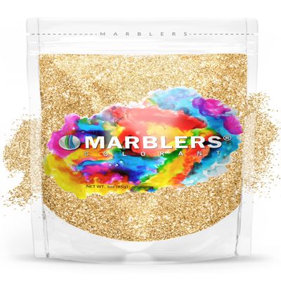 MARBLERS Twinkle Glitter [Silk Beige] 3oz (85g) | Fine | Non-Toxic, Vegan, Cruelty-Free | Face, Body, Eyeshadow, Hair, Festival, Party Makeup | Nail Art, Polish | Resin, Tumbler, Slime, Craft