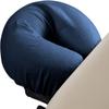 100% Egyptian Cotton 3-Piece Egyptian Cotton Massage Table Sheet Set - Premium Facial Bed Cover - Includes Flat and Fitted Sheets with Face Cradle Cover - Navy view 3
