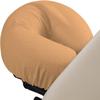 100% Egyptian Cotton 3-Piece Egyptian Cotton Massage Table Sheet Set - Premium Facial Bed Cover - Includes Flat and Fitted Sheets with Face Cradle Cover - Sand view 3