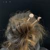 2pcs/lot Moon Phase Hair Stick Full/Lunar Moon Hairpin Jewelry Scarf Gothic Pagan Accessories Gift (Metal Color : Copper view 4