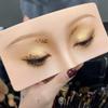 LAERPER The Perfect Aid to Practicing Makeup, Face Eyes Makeup Mannequin Silicone False Cosmetologist,for Makeup Practice Training view 1