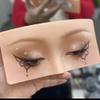 LAERPER The Perfect Aid to Practicing Makeup, Face Eyes Makeup Mannequin Silicone False Cosmetologist,for Makeup Practice Training view 4