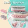 1-pack of sponge bath balls for full body exfoliation massage brush scrubber body brush bathroom accessories random color view 2