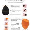 12 Pieces Professional Makeup Sponge Set,Latex Free Flawless Soft Setting Face Puffs,Makeup Blending Sponge Cosmetic Applicator for Powder,Liquid,Facial Makeup Tools view 4
