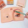 LAERPER 1PCS The Perfect Aid to Practicing Makeup, The Perfect Aid to Practicing Makeup Face Makeup Mannequin Silicone Practice view 2