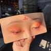 LAERPER 1PCS The Perfect Aid to Practicing Makeup, The Perfect Aid to Practicing Makeup Face Makeup Mannequin Silicone Practice view 3