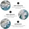 Mobestech Silk Hair Accessories Handmade Headdress for Women Bridal Wedding Headband Party Props view 2