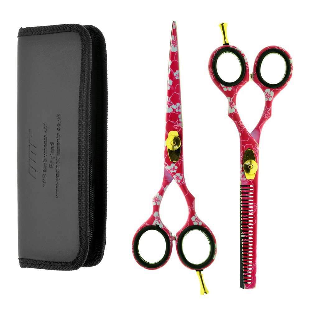 Hairdressing Scissors | 6 Inch Hair Scissors Thinning Scissors Set | Stainless Steel Razor Edge Blades | Barber Hair Cutting Professional