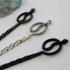 14cm Snake Hairpin Accessories Hair Stick Snake-Shaped Metal Hair Stick Headdress Punk Pagan Hairpin Gift (Color : Silver Plated) view 2