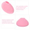 Lurrose Silicone Makeup Brush Covers Reusable Protector for Travel Storage Durable Makeup Brush Holder view 3