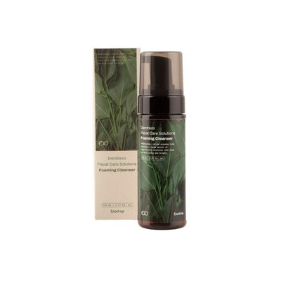 EXODROP Vegan Exosome Foaming Cleanser, Ginseng tree Exosome, Hydrating, Quick-absorbing, Vegan, All skin types, 5.07 Fl Oz
