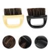 Healeved 2pcs Beard Brush for Men Soft Cleaning Brush for Shredded Hair Lightweight Handheld Grooming Tool for Home Salon Barber Use Efficiently Removes Hair Post-cutting view 4