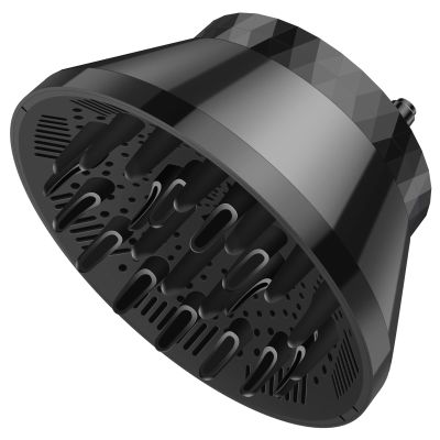 Segbeauty Universal Collapsible Hair Diffuser, Travel Foldable Adjustable Salon Fast Drying Blow Dryer Diffuser Attachment Portable for Thick Wavy Curly Hair Fit Most Blower 1.5"-3.22" Nozzle Black