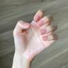 DANNI & TONI Semi Cured Gel Nail Strips (Sweet Pink) Gel Nail Wraps Solid Color 28 Stickers view 4