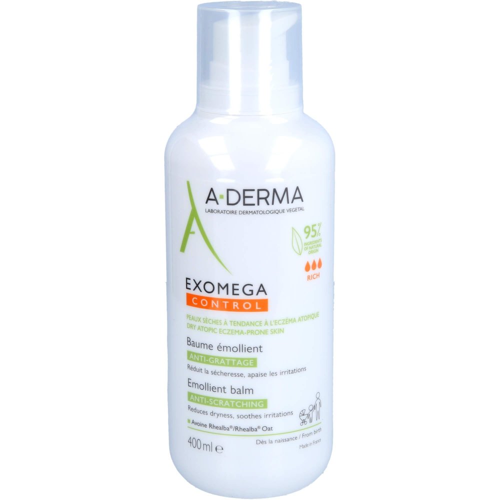 Aderma Exomega Control - Emollient Body Balm 400 ml