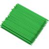 Borogo 100 Pcs Orange Wood Nail Sticks Double Sided Multi Functional Cuticle Pusher Manicure Pedicure Tool for Manicure Pedicure Green view 1