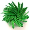 Borogo 100 Pcs Orange Wood Nail Sticks Double Sided Multi Functional Cuticle Pusher Manicure Pedicure Tool for Manicure Pedicure Green view 3