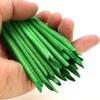 Borogo 100 Pcs Orange Wood Nail Sticks Double Sided Multi Functional Cuticle Pusher Manicure Pedicure Tool for Manicure Pedicure Green view 4