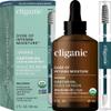 Cliganic Organic Castor Oil, 100% Pure (2oz Glass Bottle with Eyelash Kit) - For Eyelashes, Eyebrows, Hair & Skin (Packaging May Vary) view 1
