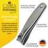 Camila Solingen CS15 3" Fingernail Clipper and Toenail Clipper for Manicure and Pedicure - Professional Nail Clippers with Precision Super Sharp Blades - German Stainless Steel Cuticle Trimmer view 2