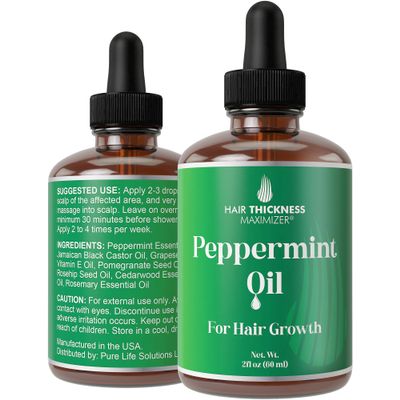 Peppermint Hair Growth Oil 2oz
