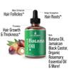 Batana Oil for Hair Growth  Honduran Oil to Strengthen & Hydrate Thinning, Dry Hair for a Healthier-Looking Scalp. For Women & Men  Vegan & Unscented 1oz Serum view 2