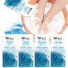 nbc BeautiLab Pedicure Kit Foot Soak Set: Bubble Salt, Sugar Scrub, Massage Mask, Massage Lotion in a Box, 4 Step Foot Spa Kit for Dry Feet, Softens Calluses(1 Set Pacific Waves) view 1