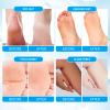 nbc BeautiLab Pedicure Kit Foot Soak Set: Bubble Salt, Sugar Scrub, Massage Mask, Massage Lotion in a Box, 4 Step Foot Spa Kit for Dry Feet, Softens Calluses(1 Set Pacific Waves) view 2