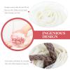 minkissy 2pcs Shaped Shower Bath Mesh Sponges for Gentle Exfoliation Fast-Drying Loofah for Body Wash Cute Japanese Design for Daily Use view 4
