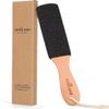 Wooden Foot File Foot Scrubber | Professional Foot Rasp Callus Remover for Cracked Foot | Natural Pumice Stone for Wet and Dry Feet - Set of 3 view 1