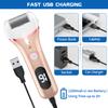 Electric Foot Callus Remover, Rechargeable Portable Electronic Foot File Pedicure Kits, Waterproof Foot Scrubber File, Professional Pedicure Tools, Foot Care for Dead Skin Ideal Gift, 3 Rollers view 3