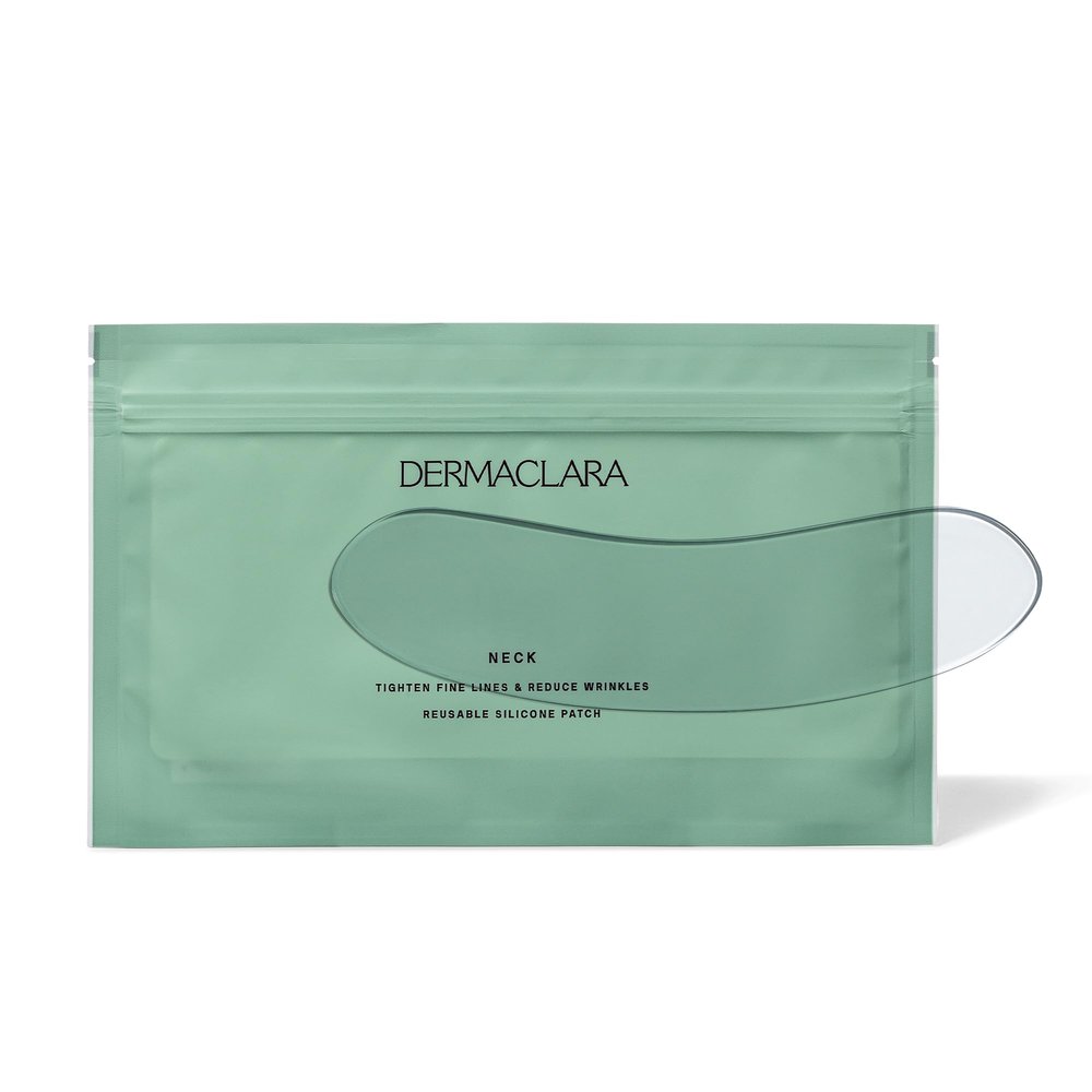 Dermaclara Neck Wrinkle Patches - Silicone Neck Patches for Wrinkles, Anti Aging and Tightening Overnight Skin Treatment for Women and Men, Anti-Wrinkle Pads, Reusable Up to 30 Times - 1 Patch