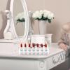 FOMIYES 26grids Desktop Lipstick Rack Organizer Makeup Storage Box for Easy Access and Clean Vanity Space-saving Design for Makeup Artists and Beauty Enthusiasts view 2